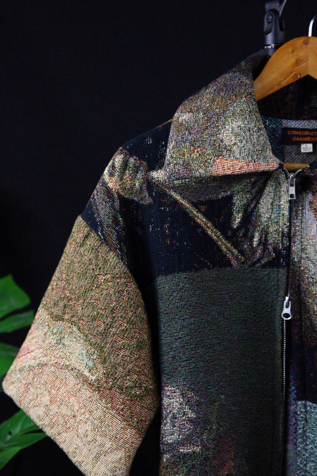 Tapestry zip up