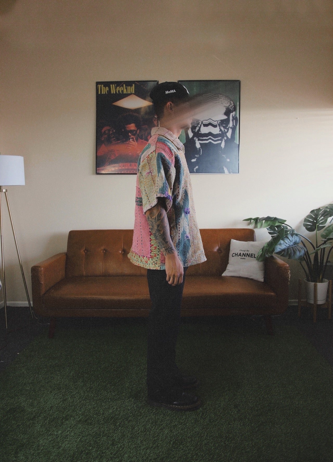 Vintage Camp Quilt dual zip up