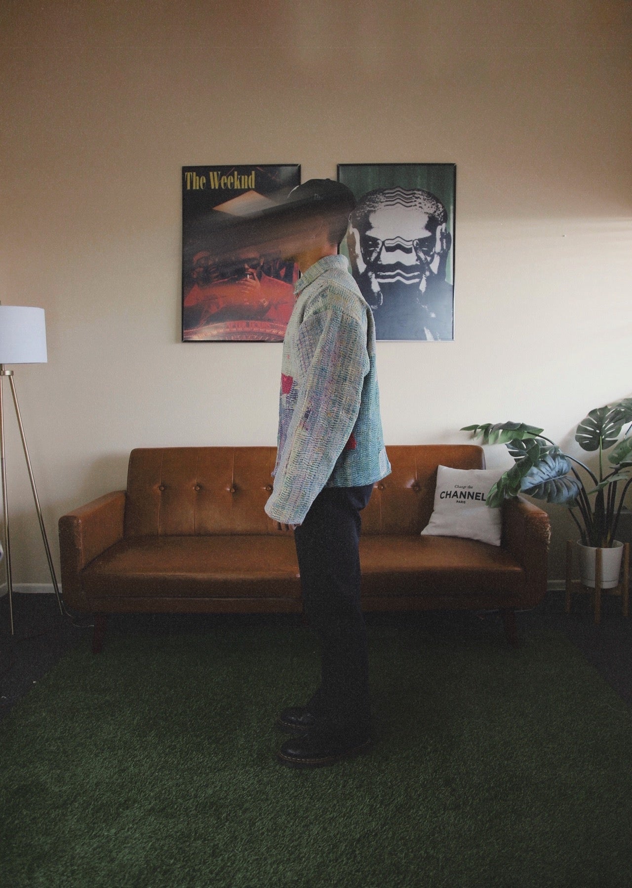 Vintage Patchwork Quilt dual zip up