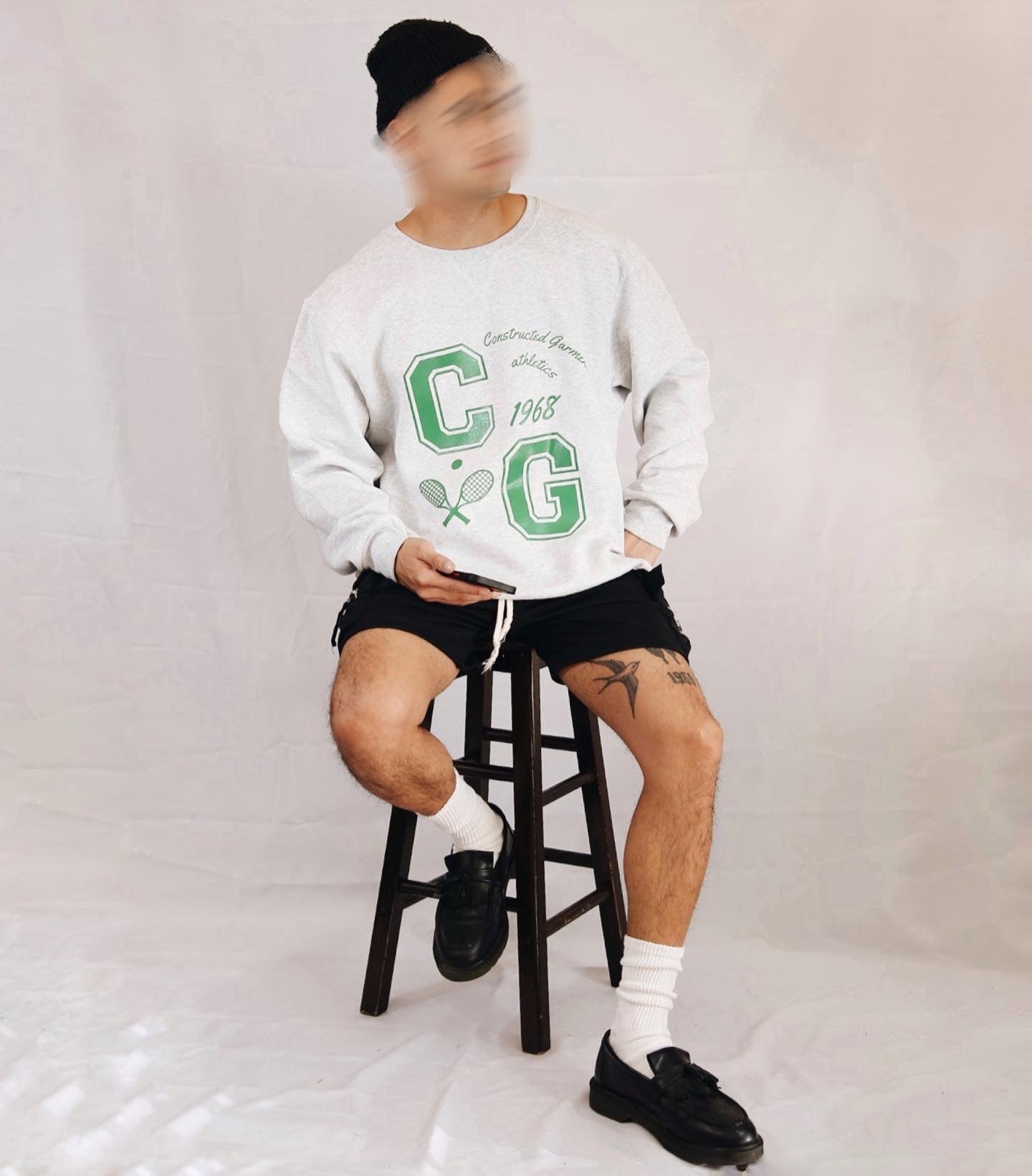 CG varsity crewneck