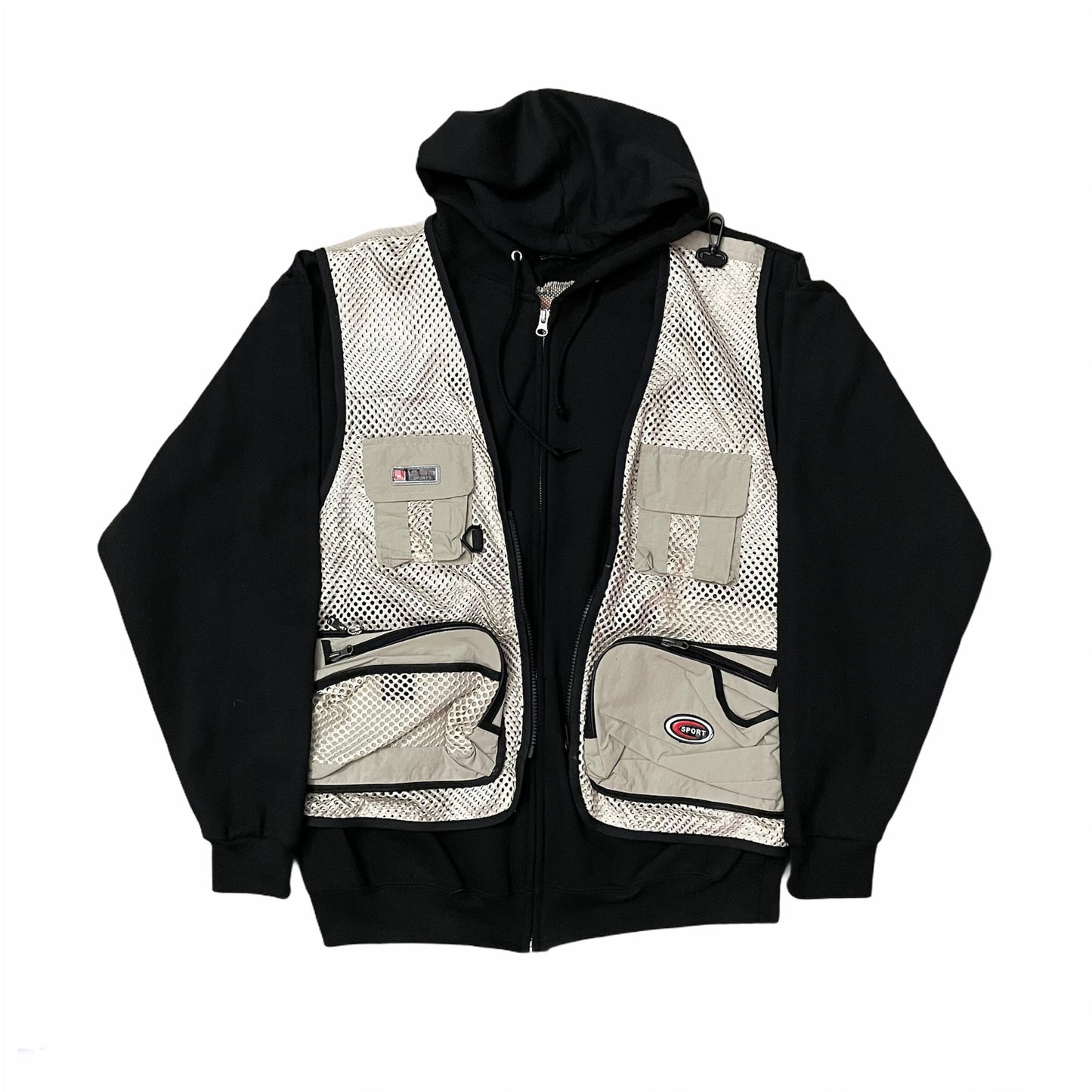 Tactical zip-up hoodie “Energy”