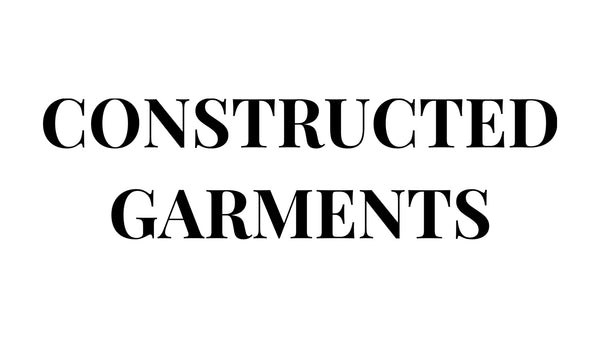 Constructed Garments