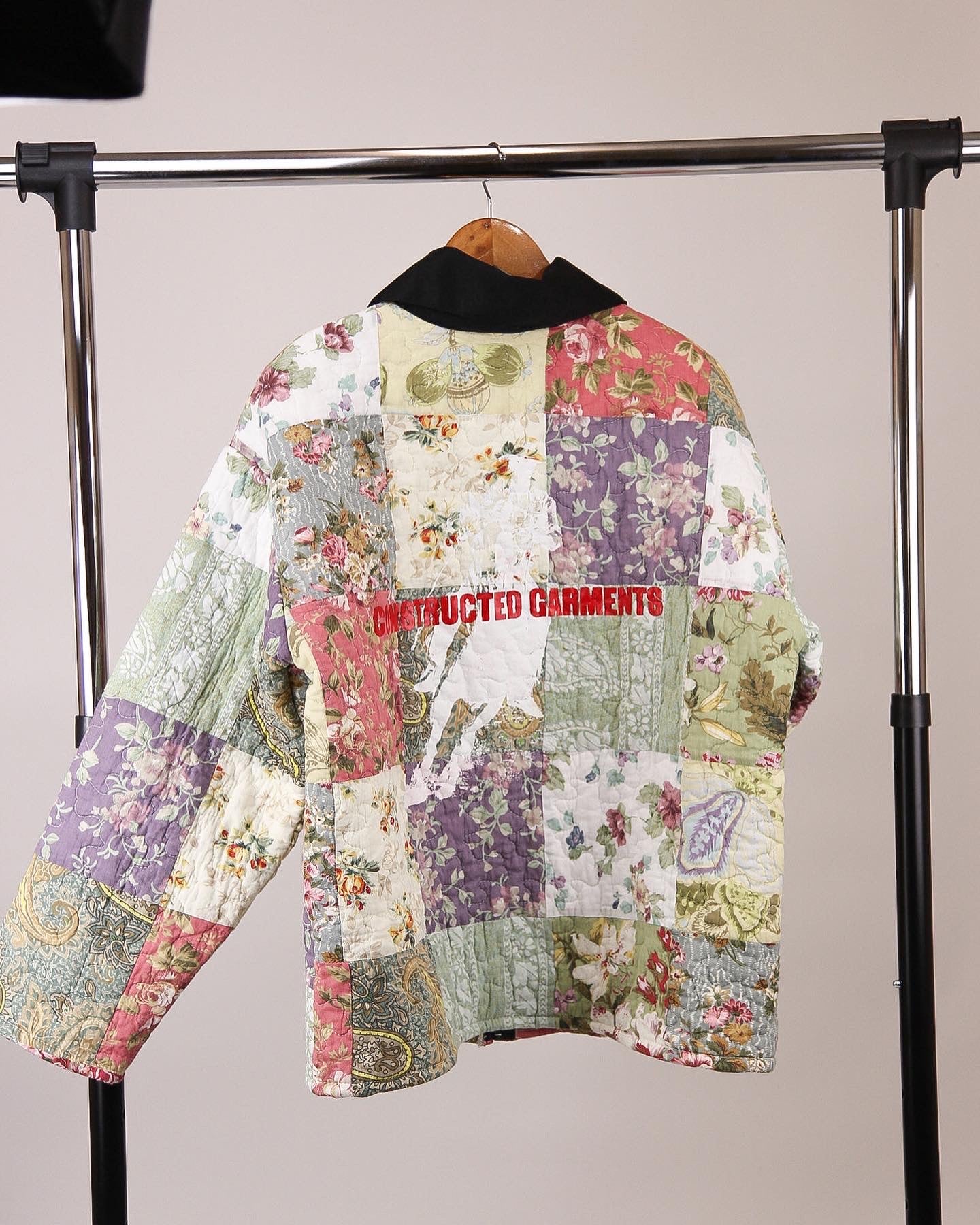 Patchwork quilted jacket